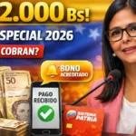 Bono Especial de Casi 12.000 Bs a Pagarse en 2026 – ¿Quiénes lo Recibirán Vía Patria?