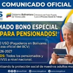 El IVSS confirma un bono especial de $300 para pensionados en el período 2026-2027