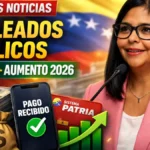 Excelentes noticias para empleados públicos: llegan bonos y aumentos salariales en 2026