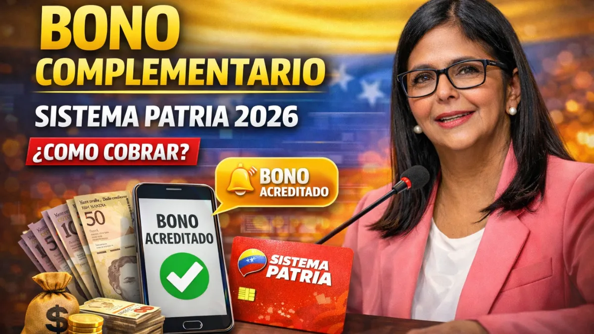Nuevo Bono Complementario Familiar en Venezuela: Cómo Cobrarlo a Través del Sistema Patria